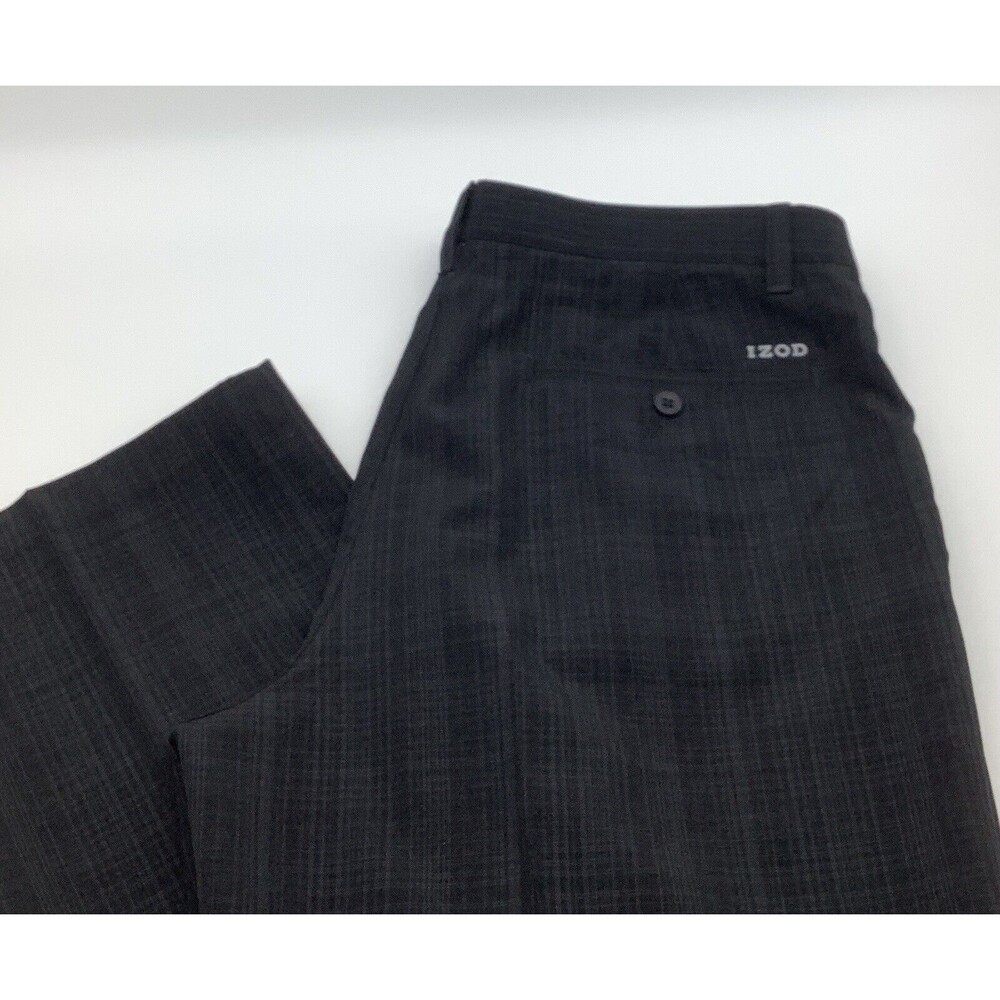 IZOD Golf Mens Golf Pants Black Size 36‎ x 34